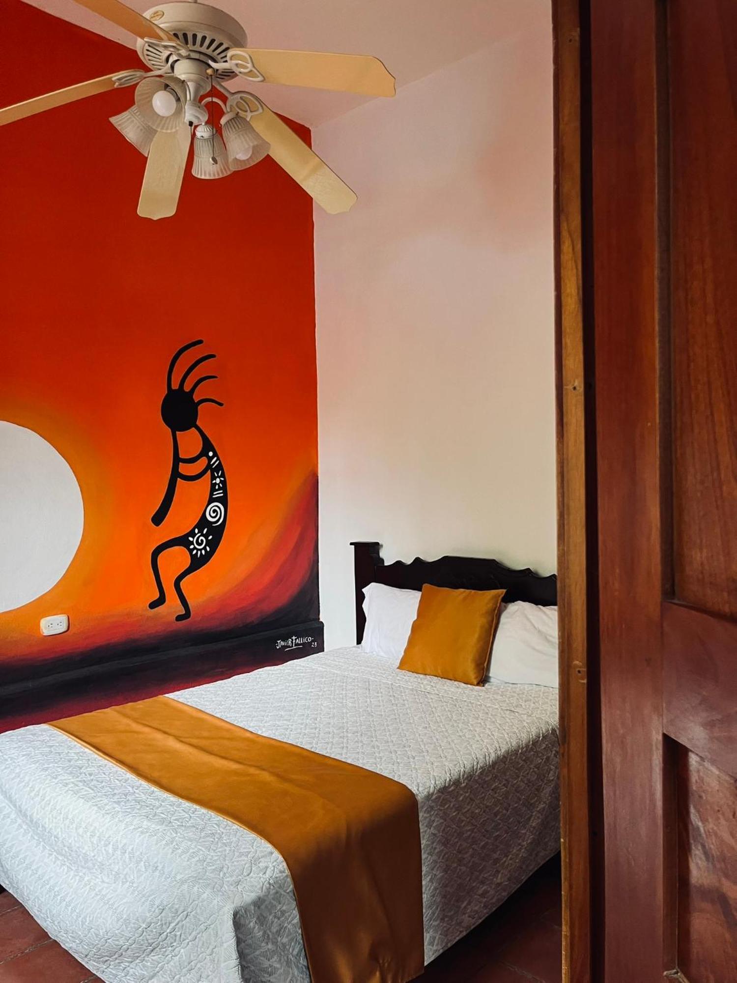 Siwo Art Guesthouse Playa Ocotal Bagian luar foto